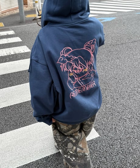 China style R-chan Zip Hoodie