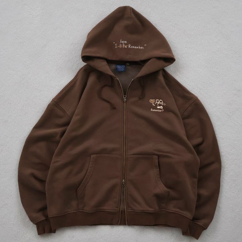 アンチミッド　パーカー　PIGMENT LOGO ZIP HOODIE Mサイズ Pigment Bubble Logo Zip Hoodie | Remember.