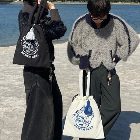 Drawstring Tote Bag