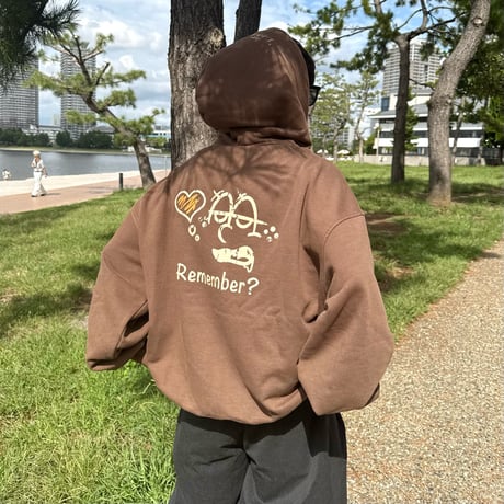 Pigment Bubble Logo Zip Hoodie