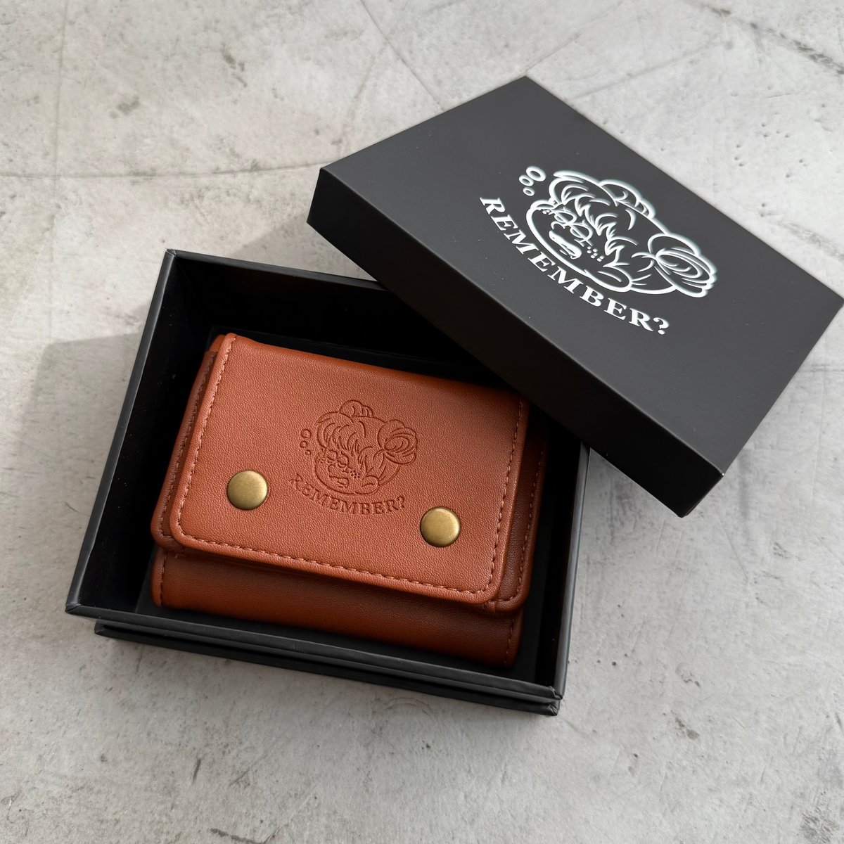 Synthetic Leather Trifold Wallet | Remember.