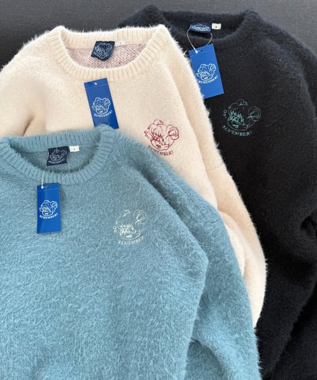 R-chan Shaggy Knit