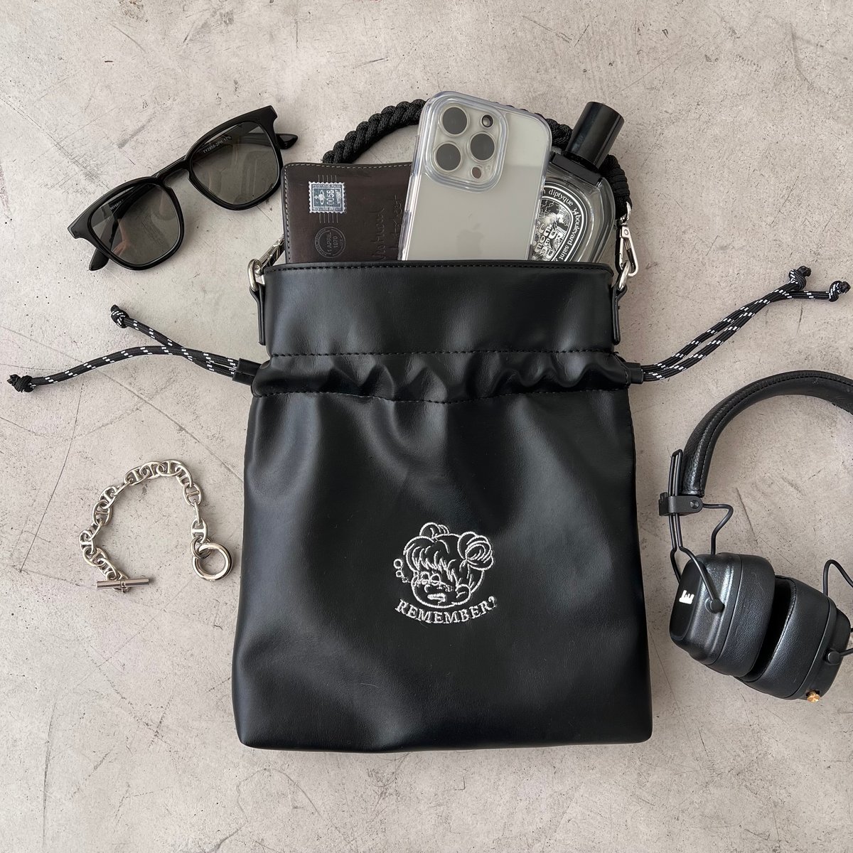 2way Drawstring Bag | Remember. 2way Drawstring Bag | Remember.