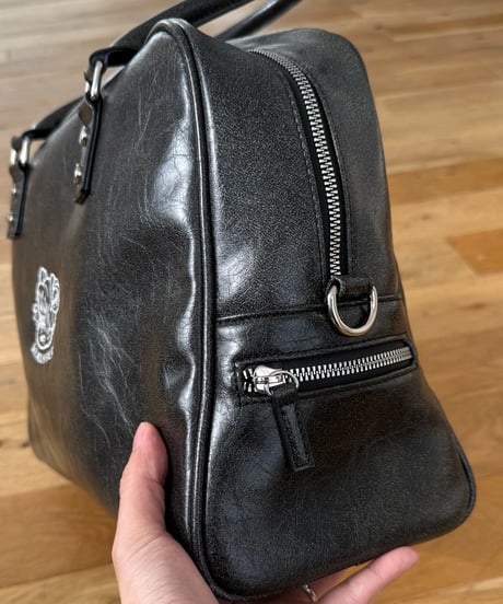 Synthetic Leather Boston Bag
