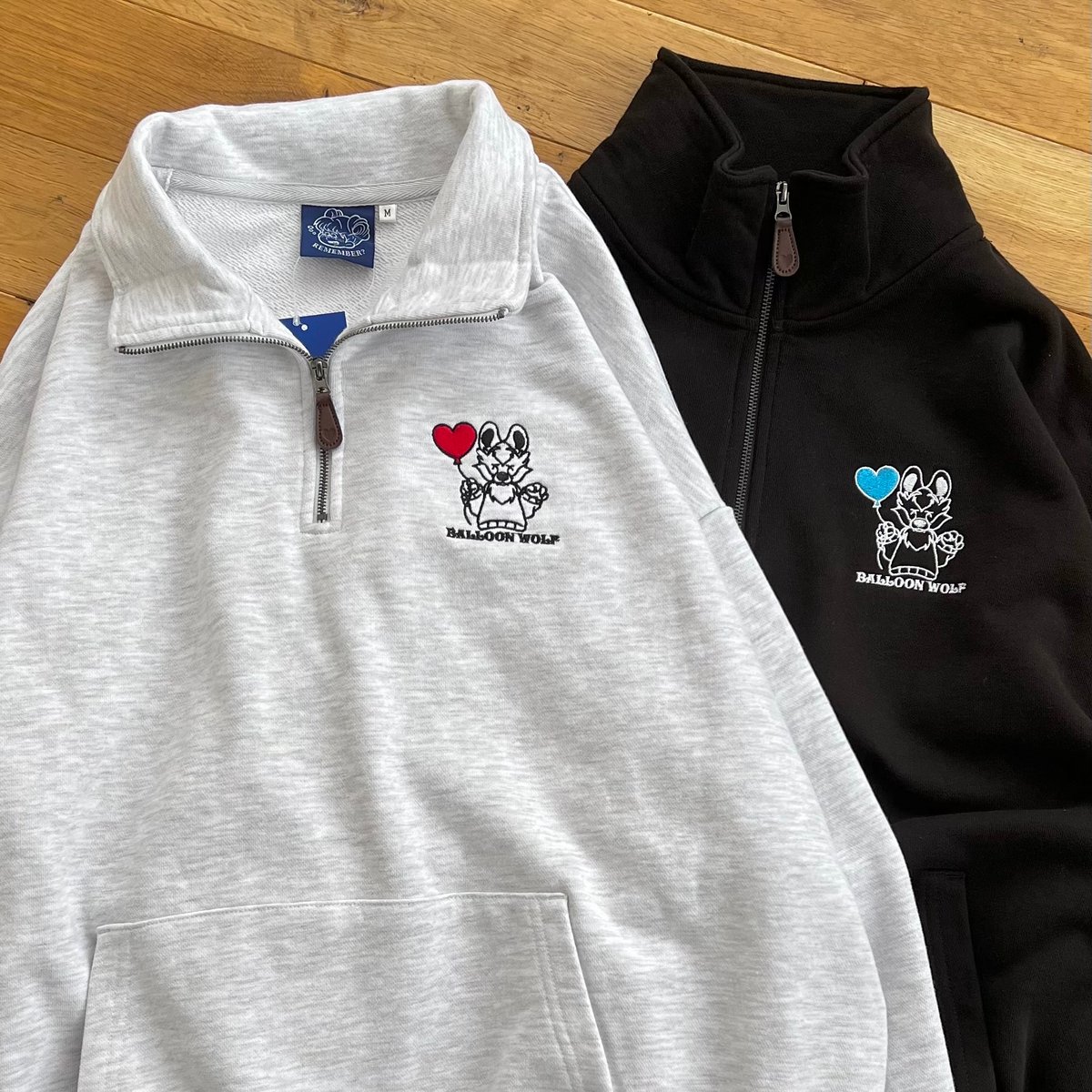 BW Half Zip Sweat | Remember. BW Half Zip Sweat | Remember.