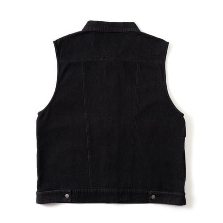 Loose Denim Vest