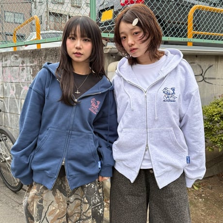 China style R-chan Zip Hoodie