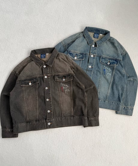 Heart Patch SU Denim Jacket