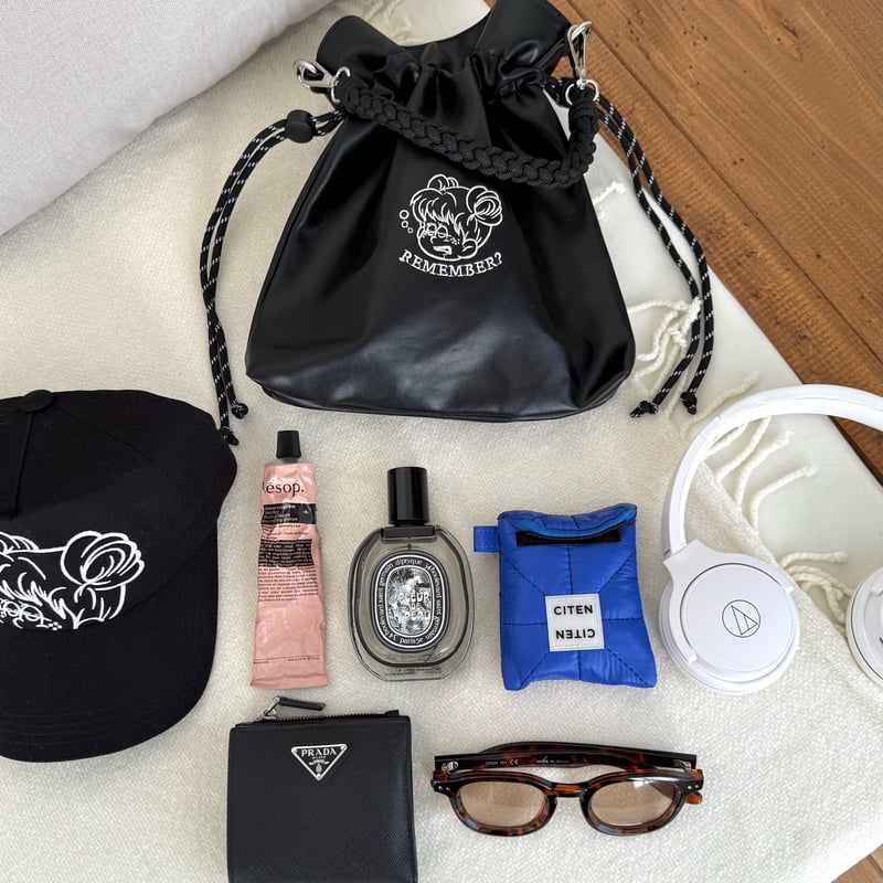 2way Drawstring Bag | Remember.