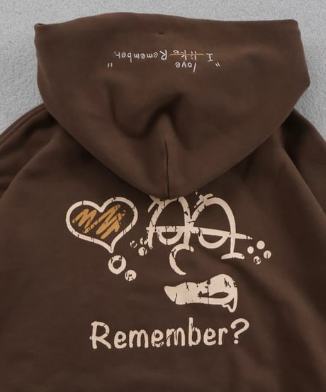 Pigment Bubble Logo Zip Hoodie