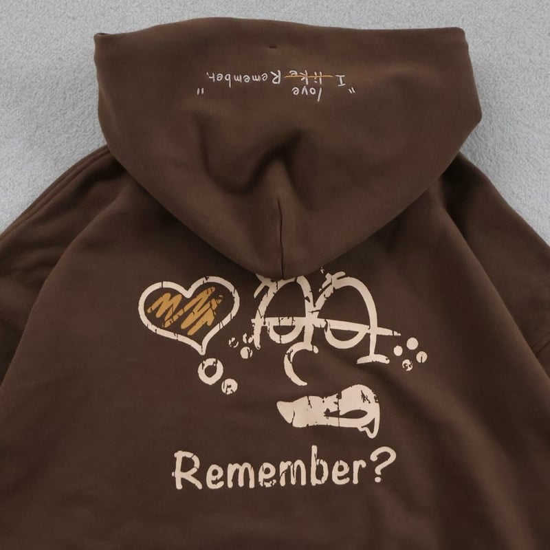 Pigment Bubble Logo Zip Hoodie | Remember.