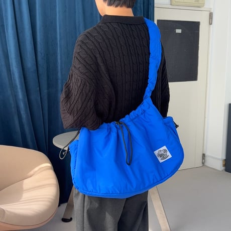 Hearty Nylon Shoulder Bag