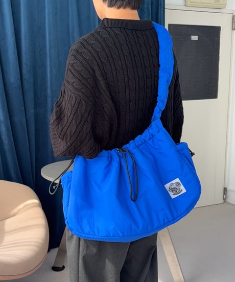Hearty Nylon Shoulder Bag