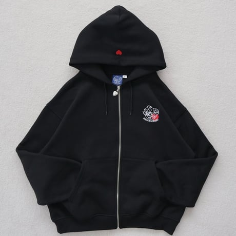 Remember with Heart Zip Hoodie