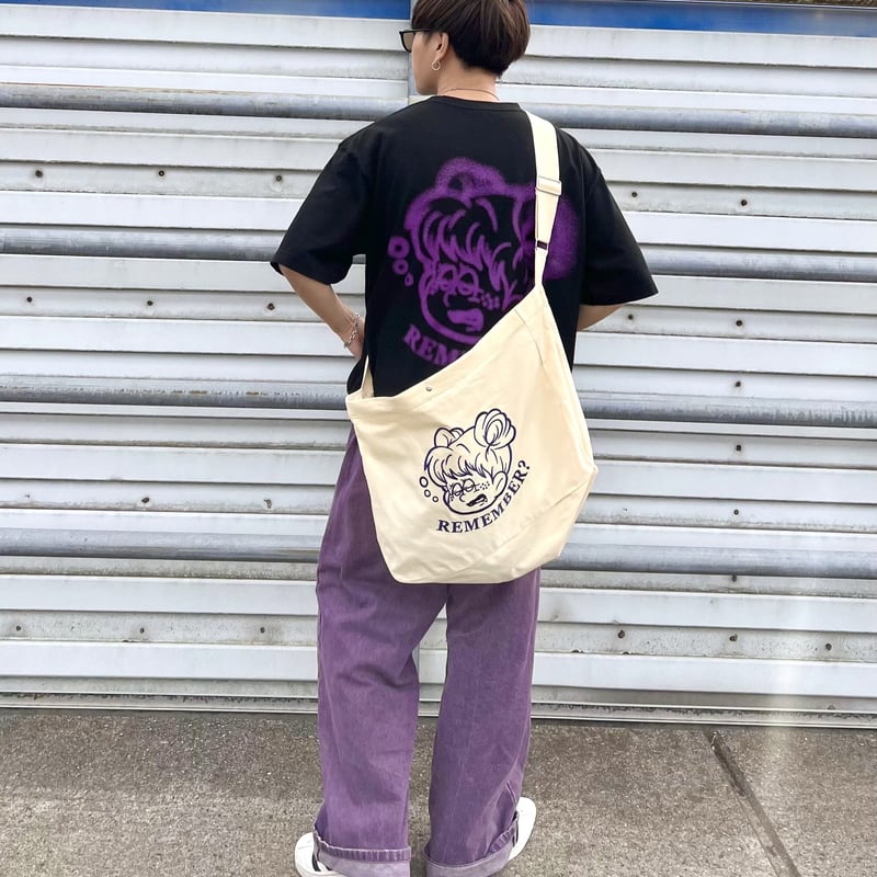 Big Canvas Shoulder Bag | Remember.