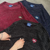 Sparkle SS Mesh Knit