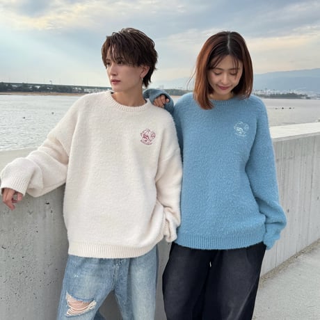 R-chan Shaggy Knit