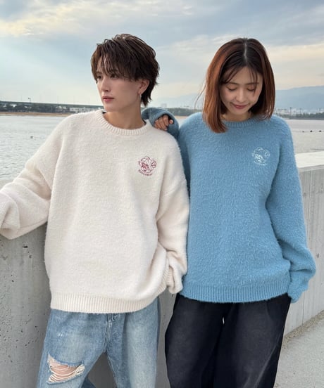R-chan Shaggy Knit