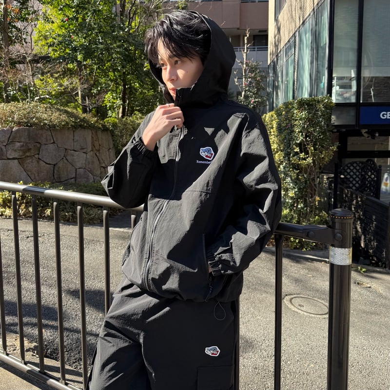 CityDachshund Nylon Hoodie Jacket | Remember. CityDachshund Nylon Hoodie Jacket | Remember.