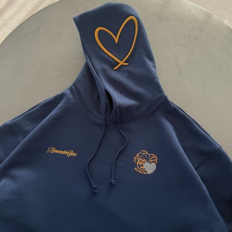 3D♡Rhinestone Hoodie