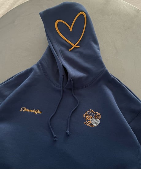 3D♡Rhinestone Hoodie