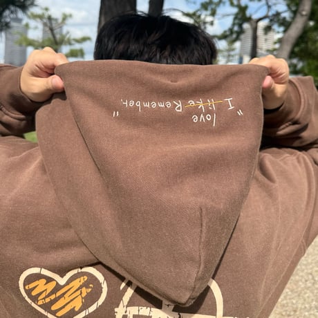 Pigment Bubble Logo Zip Hoodie