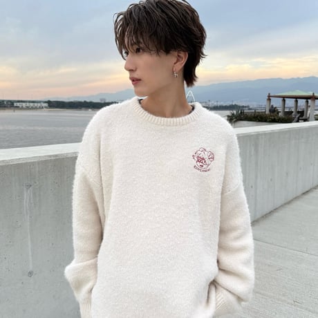 R-chan Shaggy Knit