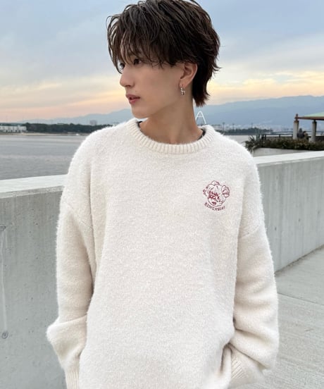 R-chan Shaggy Knit