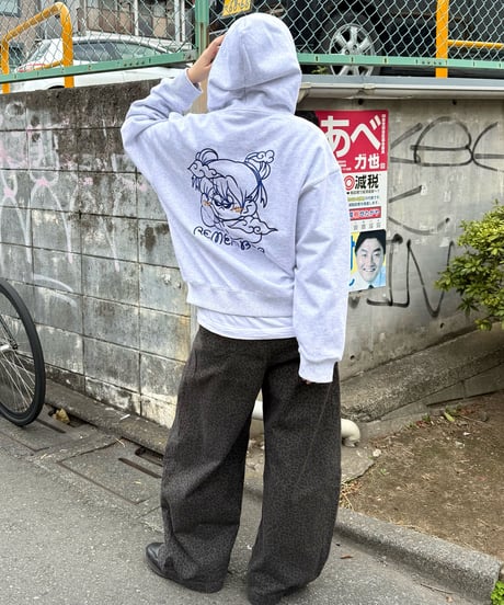 China style R-chan Zip Hoodie