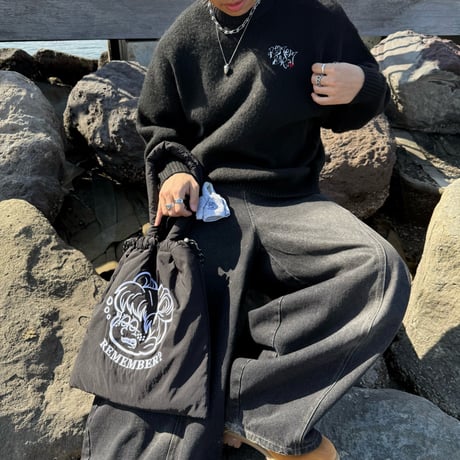 Drawstring Tote Bag
