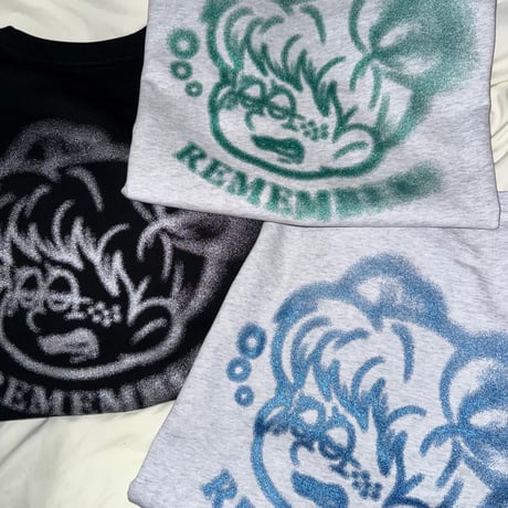 Glitter Spray Logo Sweat