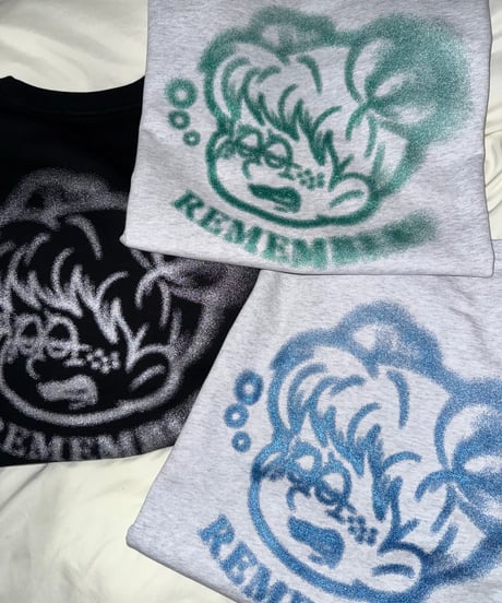 Glitter Spray Logo Sweat