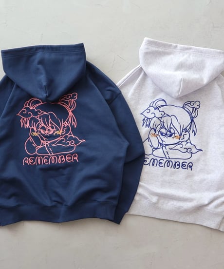 China style R-chan Zip Hoodie