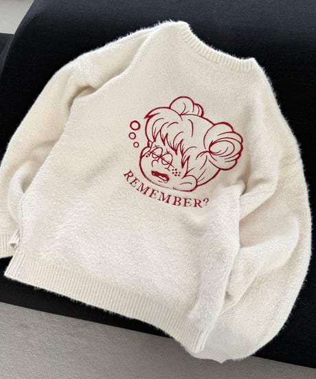 R-chan Shaggy Knit