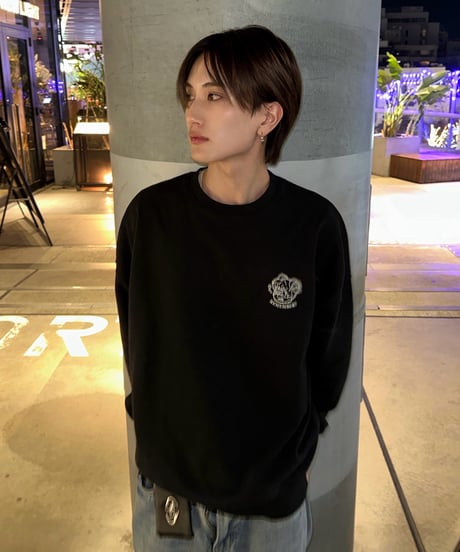 Glitter Spray Logo Sweat