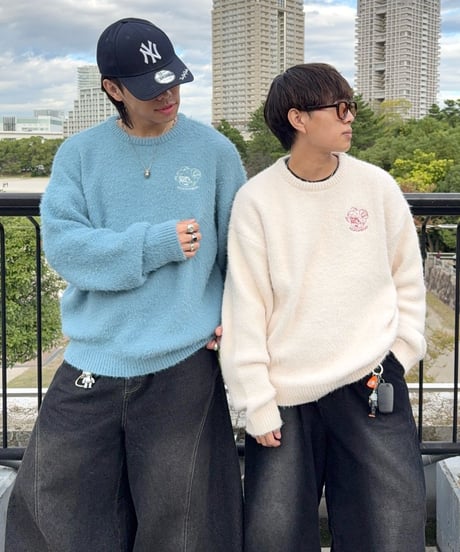 R-chan Shaggy Knit
