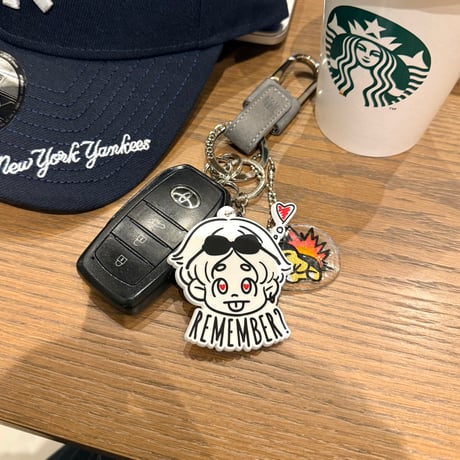 R-boy Rubber Keychain