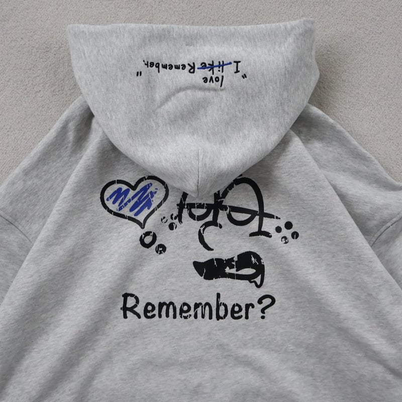 Pigment Bubble Logo Zip Hoodie | Remember.