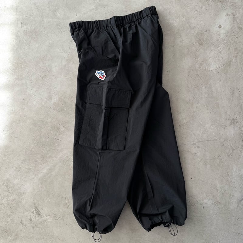【新品未使用】MY_ NYLON CARGO PANTS[SUMI] CityDachshund Nylon Cargo Pants | Remember.