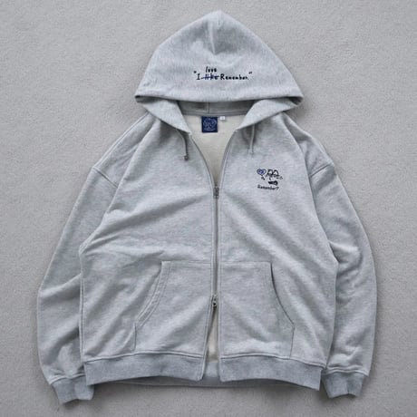 Pigment Bubble Logo Zip Hoodie