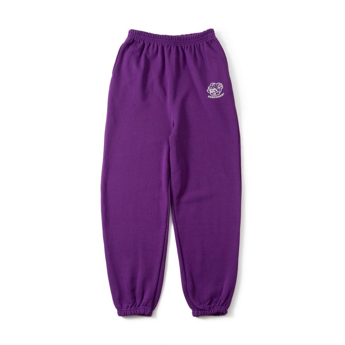 Purple】Sweat Pants | Remember.