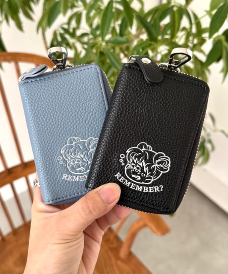 Round Zipper Key Case