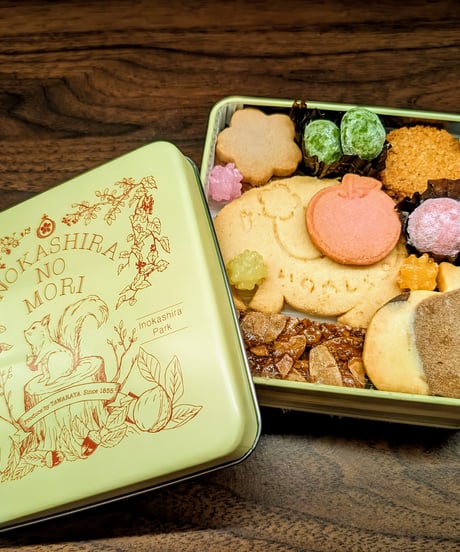 【グルテンフリー】井の頭の森米粉のぞうさんクッキー缶