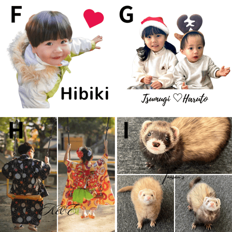 写真入りハンカチ【お仕立券／作成後納品も可能】