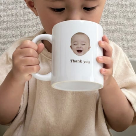写真入りマグカップ×コーヒーセット【お仕立券／作成後納品も可能】