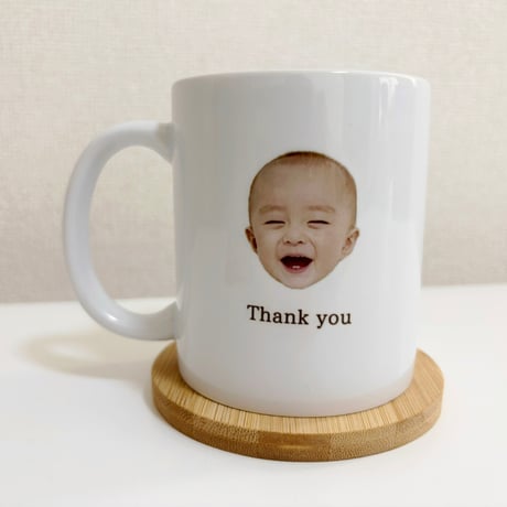 写真入りマグカップ×コーヒーセット【お仕立券／作成後納品も可能】