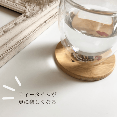 写真入りコースター【お仕立券／作成後納品も可能】