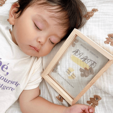 命名書【アクリルガラスフォト】名前は赤ちゃんへの最初のプレゼント。