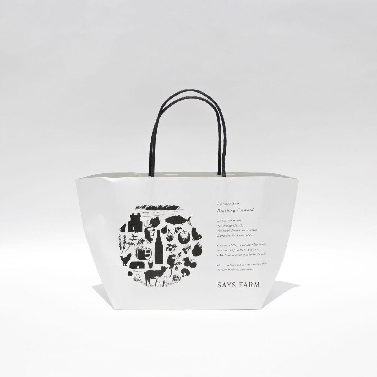 オリジナル手提げ袋（M） | SAYSFARM ONLINE STORE 
