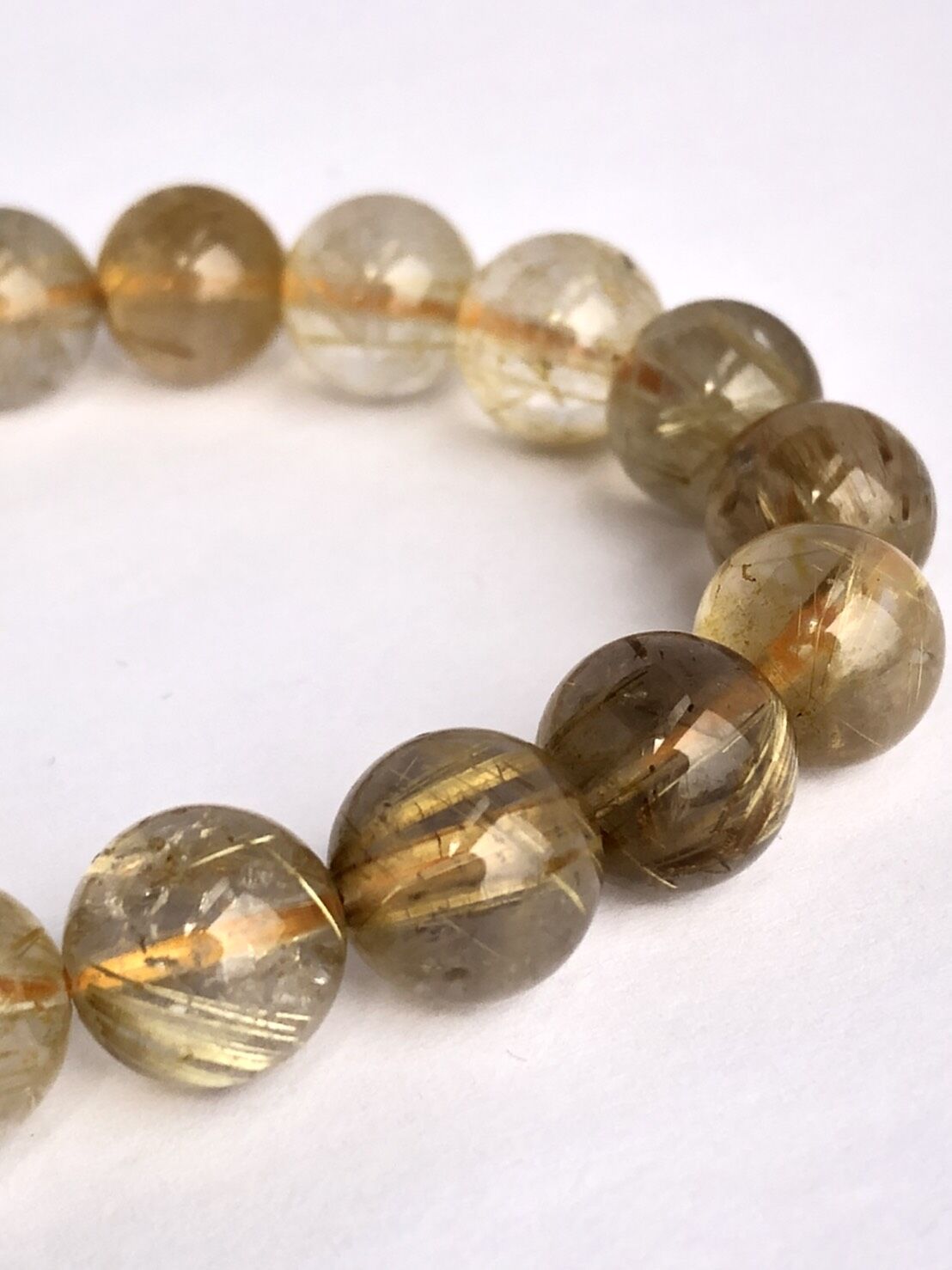 ルチルクォーツ(10mm)ブレスレット | A-GATE OFFICIAL STORE